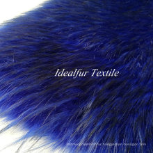Blue Imitation Raccoon Fake Fur Faux Fur